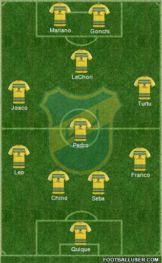 Defensa y Justicia Formation 2011