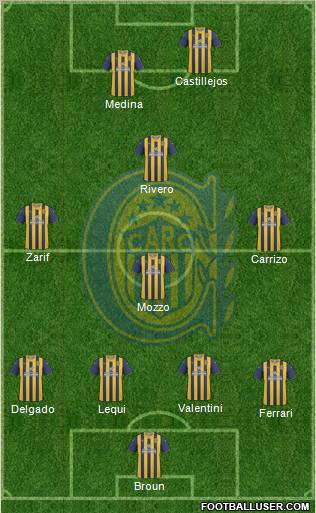 Rosario Central Formation 2011