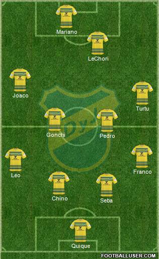 Defensa y Justicia Formation 2011