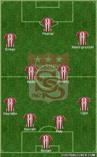 Sivasspor Formation 2011