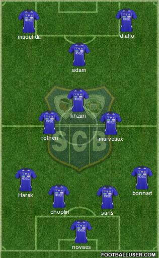 Sporting Club Bastia Formation 2011