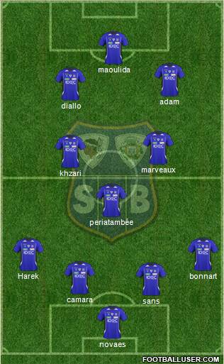 Sporting Club Bastia Formation 2011