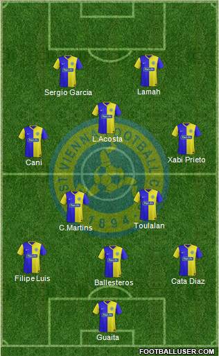First Vienna FC 1894 Formation 2011