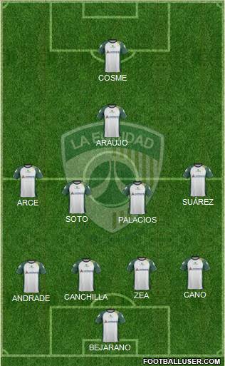 CD La Equidad Formation 2011