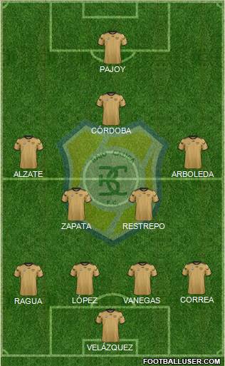 CD Itagüí Ditaires Formation 2011