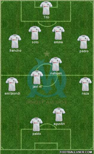 Olympique de Marseille Formation 2011