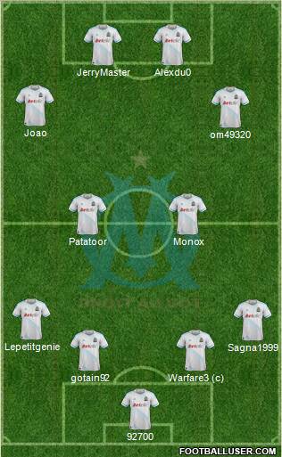 Olympique de Marseille Formation 2011
