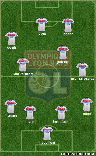 Olympique Lyonnais Formation 2011