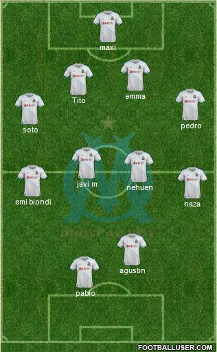 Olympique de Marseille Formation 2011