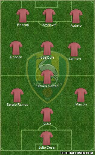 ADO Den Haag Formation 2011