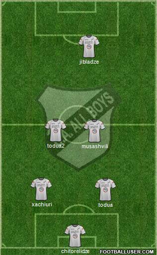 All Boys Formation 2011