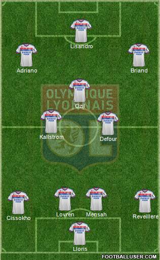Olympique Lyonnais Formation 2011