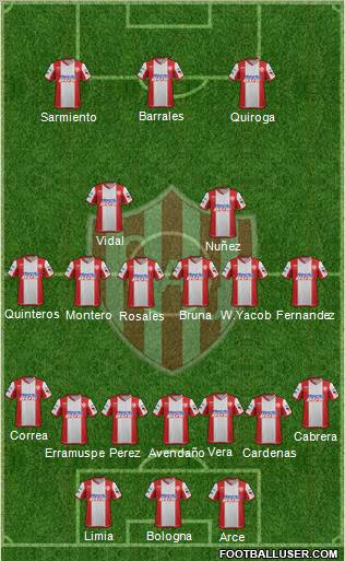 Unión de Santa Fe Formation 2011