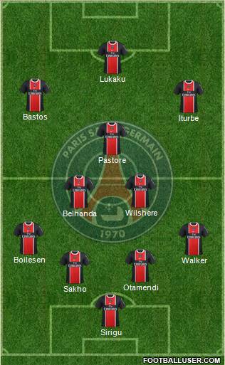 Paris Saint-Germain Formation 2011