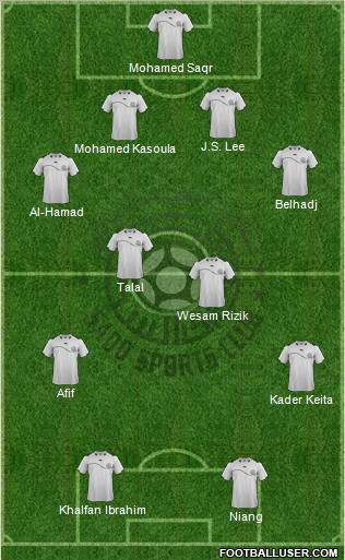 Al-Sadd Sports Club Formation 2011