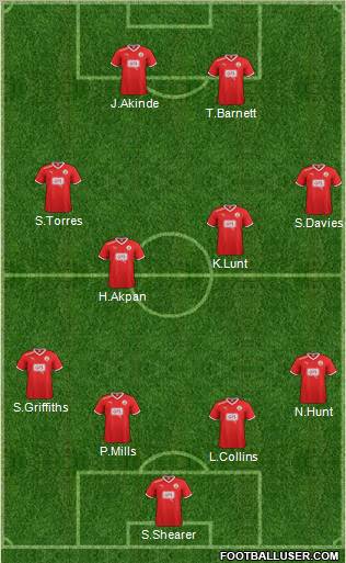 Crawley Town Formation 2011
