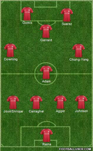 Liverpool Formation 2011