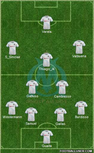 Olympique de Marseille Formation 2011