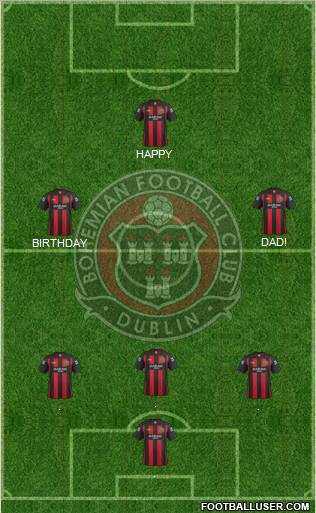 Bohemian F.C. Formation 2011