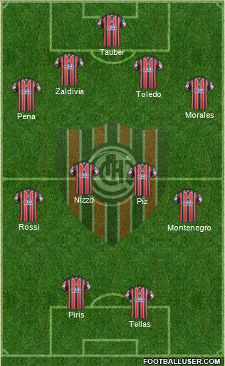 Chacarita Juniors Formation 2011