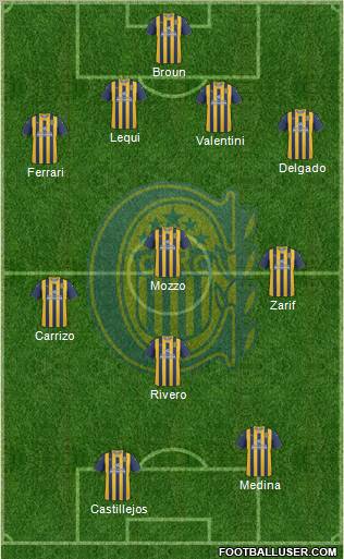 Rosario Central Formation 2011