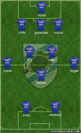 Sampdoria Formation 2011