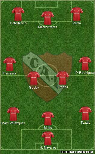 Independiente Formation 2011