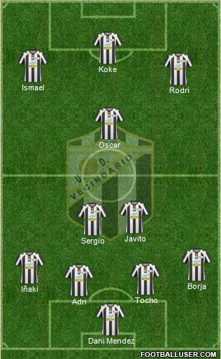 U.D. Vecindario Formation 2011