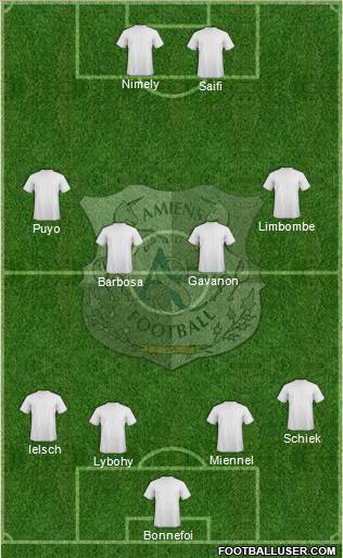 Amiens Sporting Club Football Formation 2011