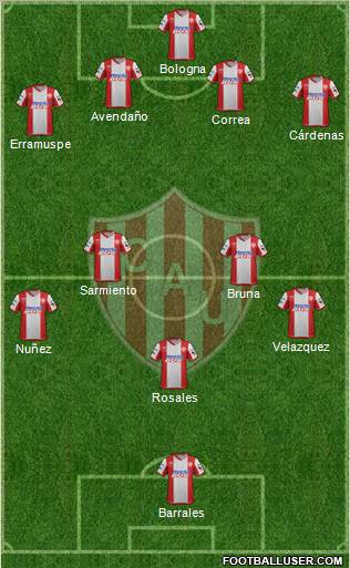 Unión de Santa Fe Formation 2011