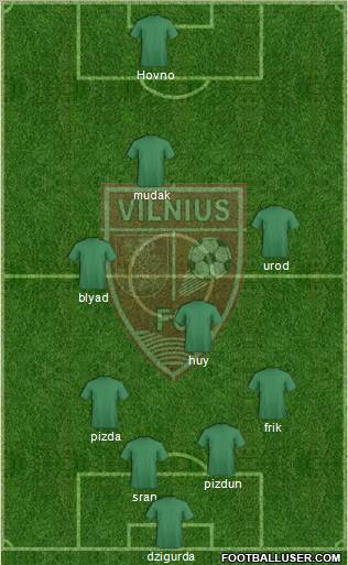 FC Vilnius Formation 2011