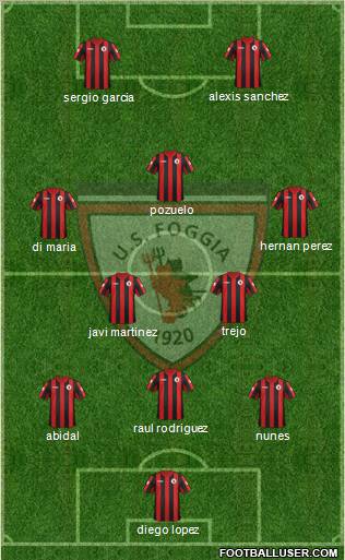 Foggia football formation