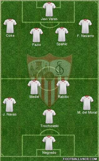 Sevilla F.C., S.A.D. Formation 2011