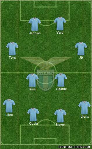 S.S. Lazio Formation 2011