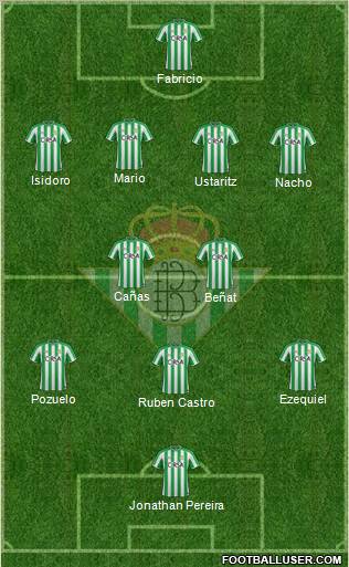 Real Betis B., S.A.D. Formation 2011