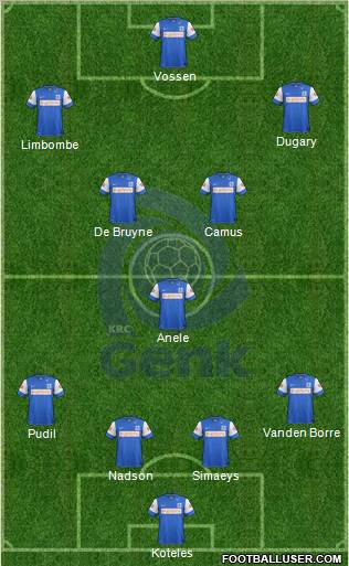 K Racing Club Genk Formation 2011
