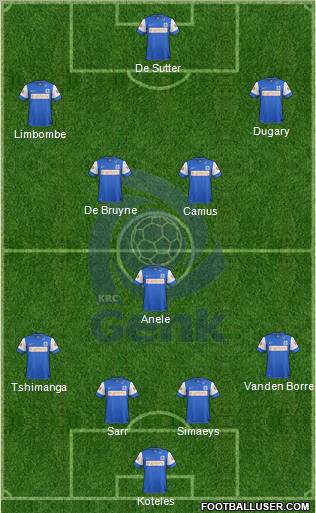 K Racing Club Genk Formation 2011