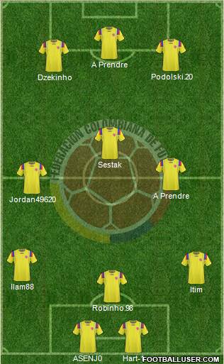Colombia Formation 2011