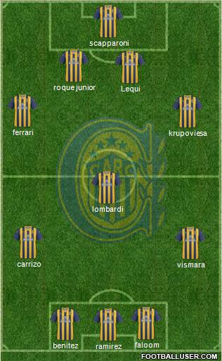 Rosario Central Formation 2011