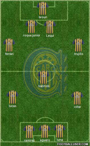 Rosario Central Formation 2011