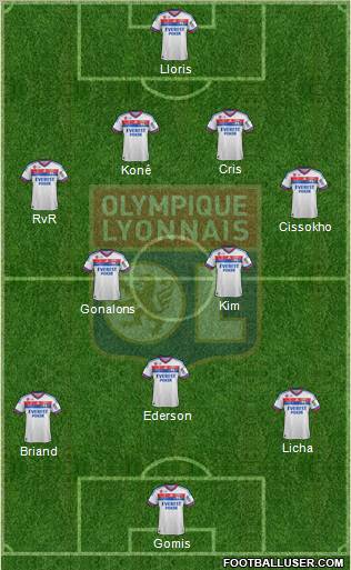 Olympique Lyonnais Formation 2011