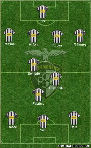 Portimonense Sporting Clube Formation 2011