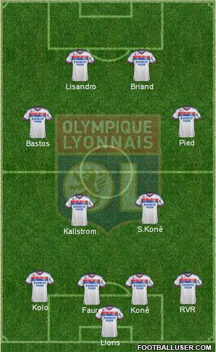 Olympique Lyonnais Formation 2011