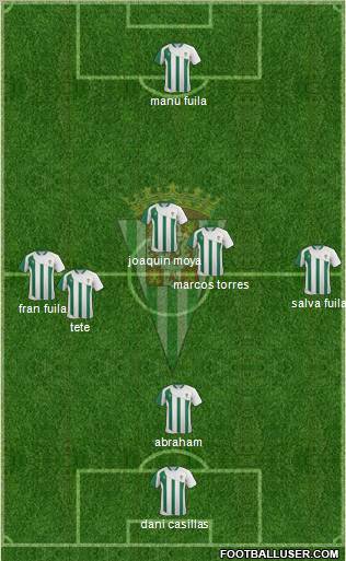 Córdoba C.F., S.A.D. Formation 2011