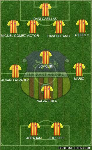 U.E. Sant Andreu Formation 2011