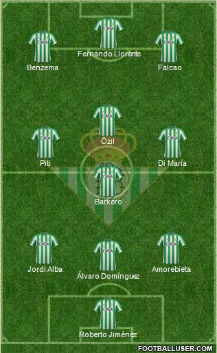 Real Betis B., S.A.D. Formation 2011