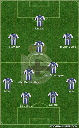 R.C. Deportivo de La Coruña S.A.D. Formation 2011