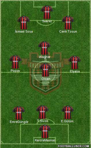 Gaziantepspor Formation 2011
