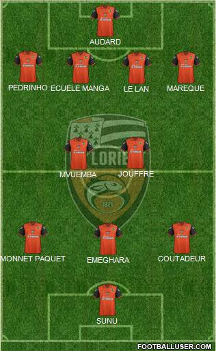 FC Lorient Bretagne Sud Formation 2011