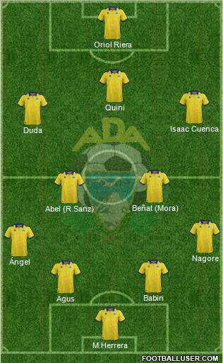 A.D. Alcorcón Formation 2011